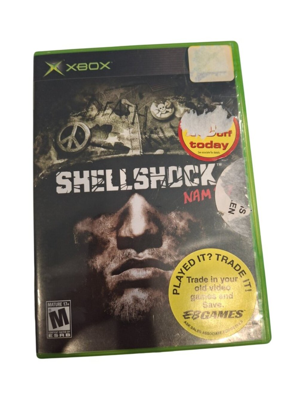 ShellShock Nam '67 Original Xbox 2004 Eidos Vietnam War Shooter Video Game CIB